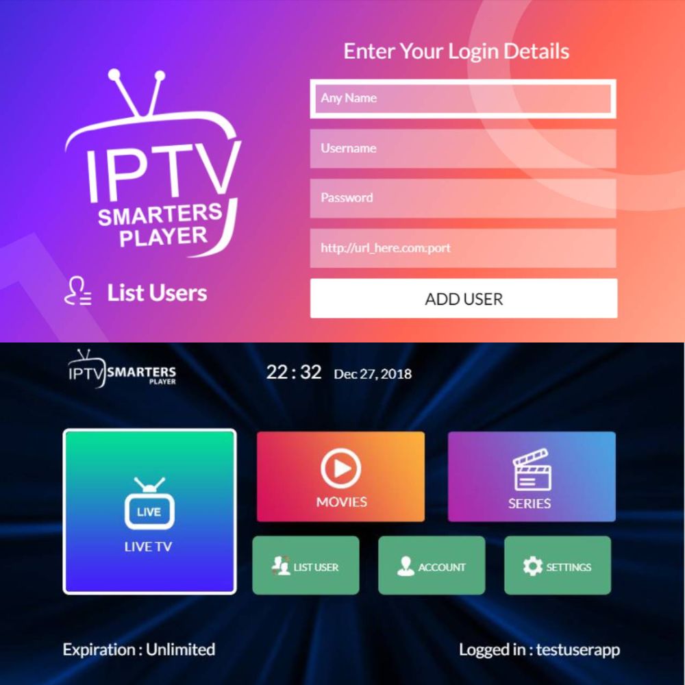 IPTV Smarters Pro - Configuración fácil para IPTV Chile